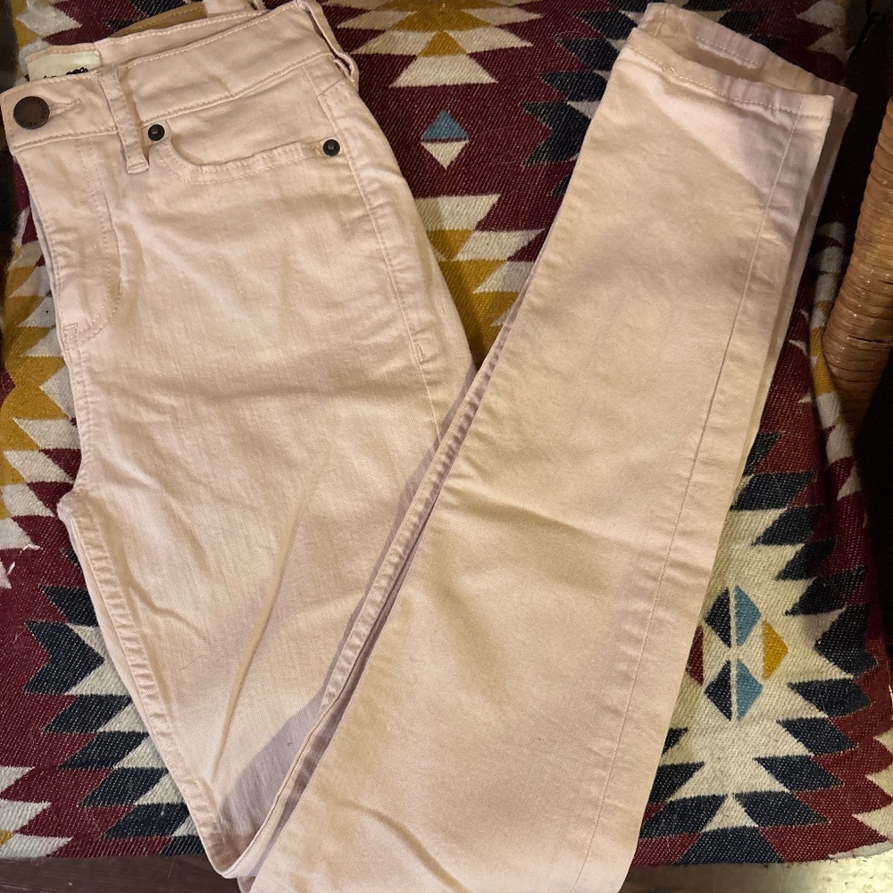 Roots pink skinny jeans